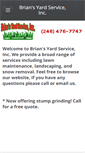 Mobile Screenshot of briansyardservice.com